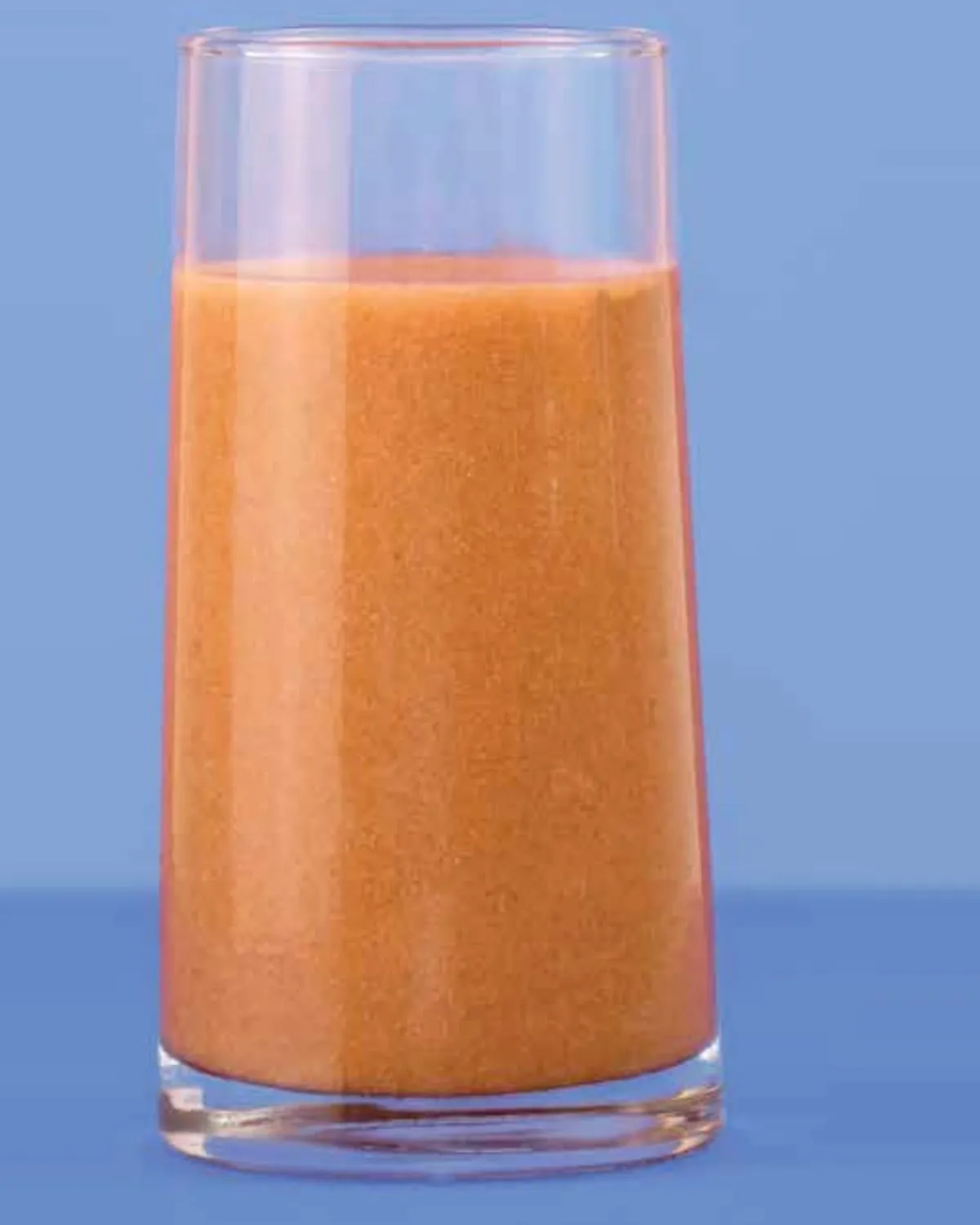 Glass of chia fibre beverage