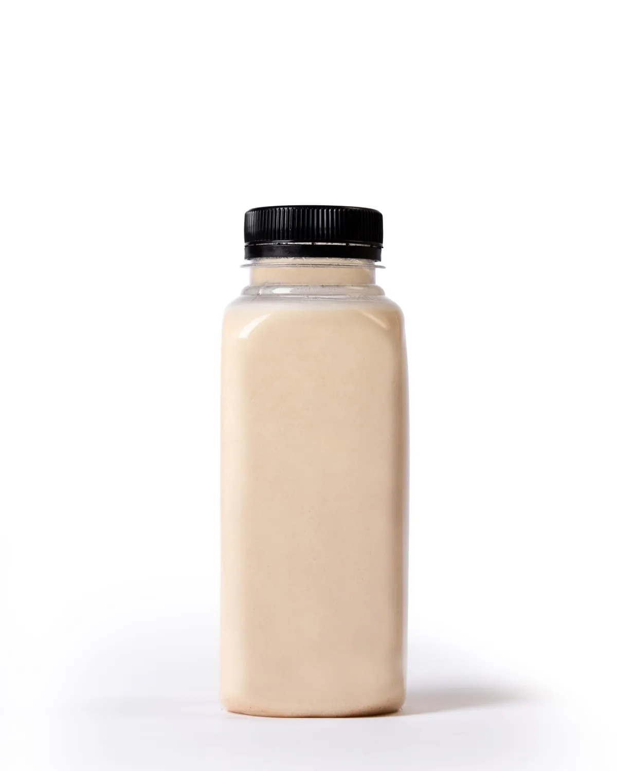 High-protein recovery drink in a bottle